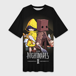 Женская длинная футболка LITTLE NIGHTMARES 2