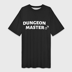 Футболка женская длинная Dungeon Master, цвет: 3D-принт