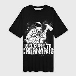 Женская длинная футболка DayZ Chernarus