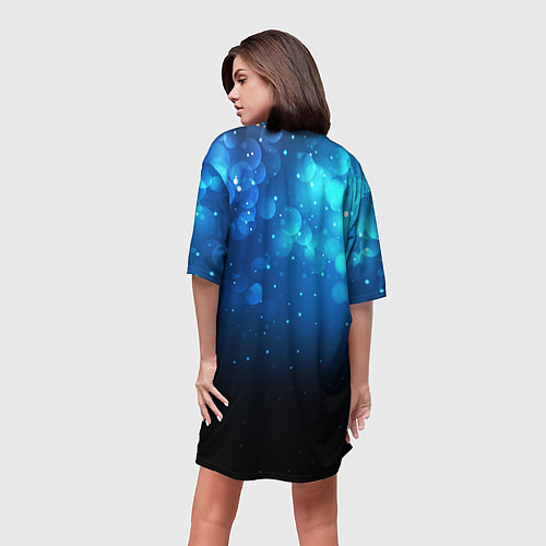 Женская длинная футболка STU СТУ Brawl Stars / 3D-принт – фото 4