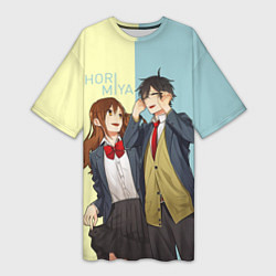 Женская длинная футболка HoriMiya