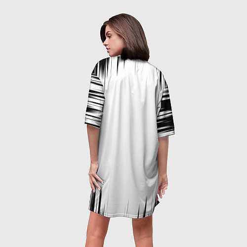 Женская длинная футболка DEATH NOTE ТЕТРАДЬ СМЕРТИ / 3D-принт – фото 4