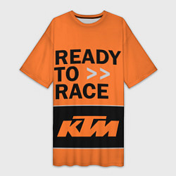 Женская длинная футболка KTM READY TO RACE Z