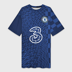 Женская длинная футболка FC Chelsea Home Vapor Match Shirt 202122