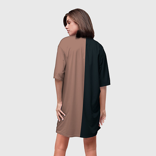 Женская длинная футболка Modern Talking Хиты 80-х / 3D-принт – фото 4