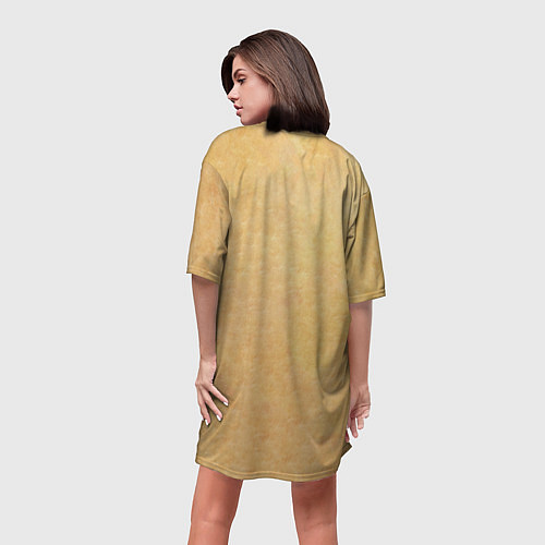 Женская длинная футболка Пущенная стрела - Пикник / 3D-принт – фото 4