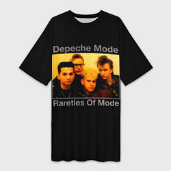 Женская длинная футболка Rareties of Mode - Depeche Mode
