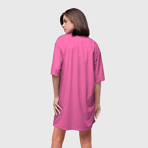 Женская длинная футболка 218 / 3D-принт – фото 4