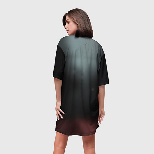 Женская длинная футболка Вера Ванг / 3D-принт – фото 4