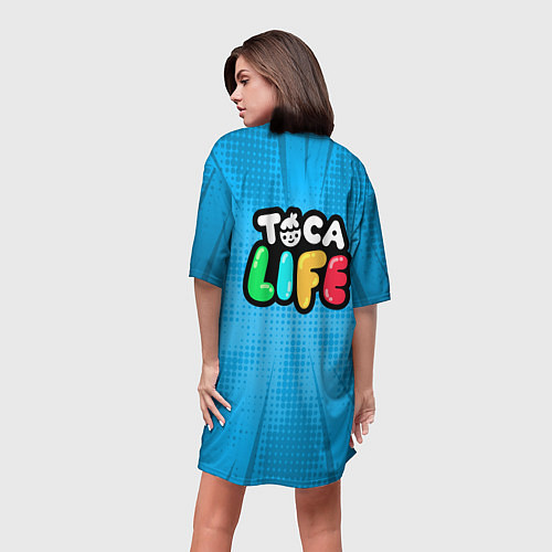Женская длинная футболка Toca Life: Rita / 3D-принт – фото 4