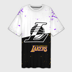 Женская длинная футболка Коби Брайант Los Angeles Lakers,