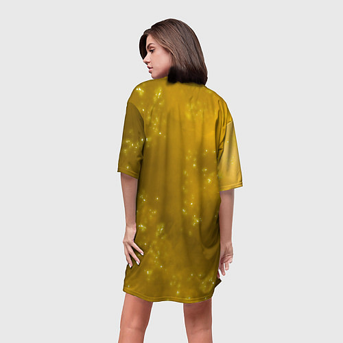 Женская длинная футболка ДЖУН ЛИ ГЕО АРХОНТ / 3D-принт – фото 4