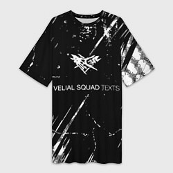 Футболка женская длинная Velial Squad, цвет: 3D-принт