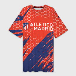Женская длинная футболка Atletico Madrid: Football Club