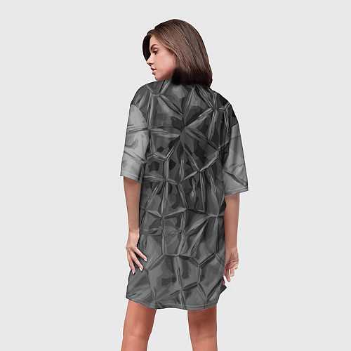 Женская длинная футболка Pattern 2022 vanguard / 3D-принт – фото 4