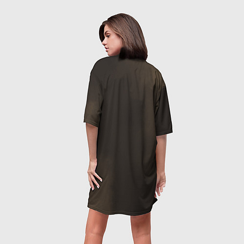 Женская длинная футболка Hellbound персонаж / 3D-принт – фото 4