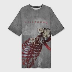Женская длинная футболка Hellbound Новая истина