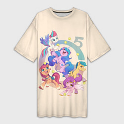 Женская длинная футболка G5 My Little Pony