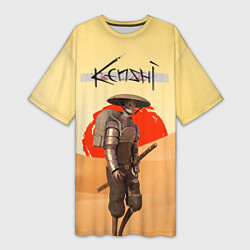 Женская длинная футболка KENSHI КЕНШИ