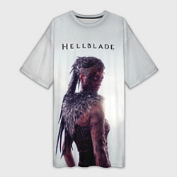 Женская длинная футболка Hellblade Сенуа