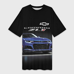 Женская длинная футболка Chevrolet Camaro ZL1 Motorsport