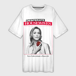 Женская длинная футболка Desperate Housewives - Felicity Huffman