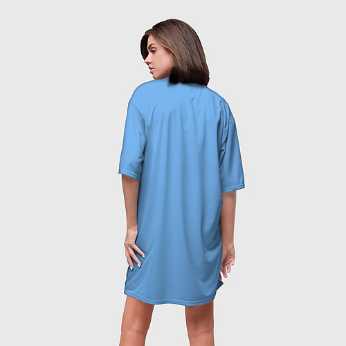 Женская длинная футболка БУМАЖНЫЙ ДОМ LA CASA DE PAPEL PIXEL / 3D-принт – фото 4