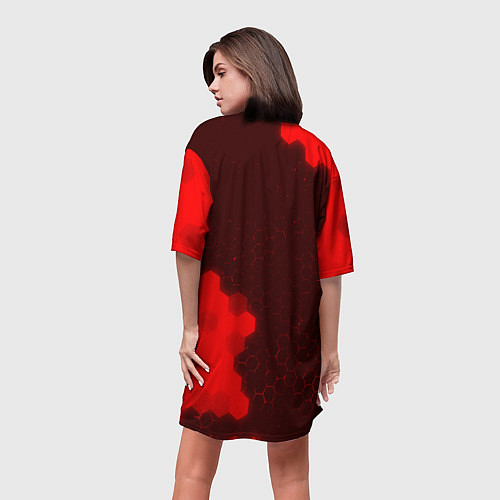 Женская длинная футболка FORTNITE Графика / 3D-принт – фото 4