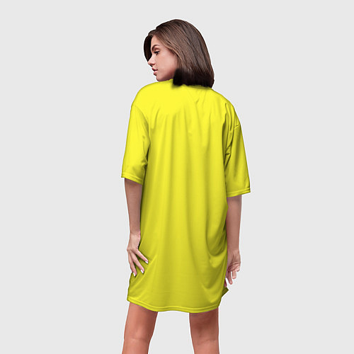 Женская длинная футболка Im Lalafanfan / 3D-принт – фото 4