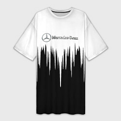 Женская длинная футболка Mercedes-Benz: White