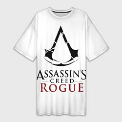 Женская длинная футболка Assasins creed rogue