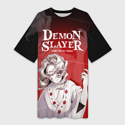 Женская длинная футболка Убица Демонов - Кимэцу Руи