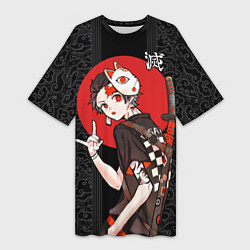 Женская длинная футболка Kisatsutai: корпус бойни демонов