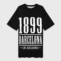 Женская длинная футболка Barcelona 1899 Барселона