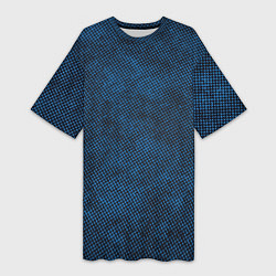 Футболка женская длинная Кляксики Кляксы, цвет: 3D-принт