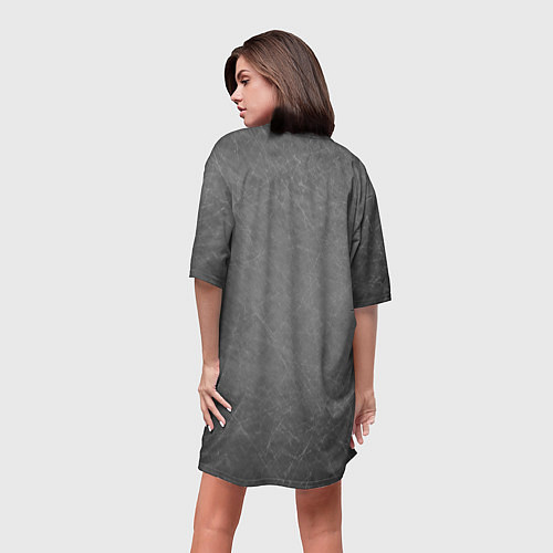 Женская длинная футболка ЯГУАР / 3D-принт – фото 4