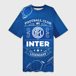 Женская длинная футболка Inter FC 1