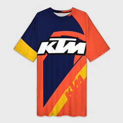 Женская длинная футболка KTM VINTAGE SPORTWEAR