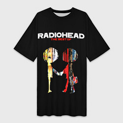 Женская длинная футболка Radiohead The BEST