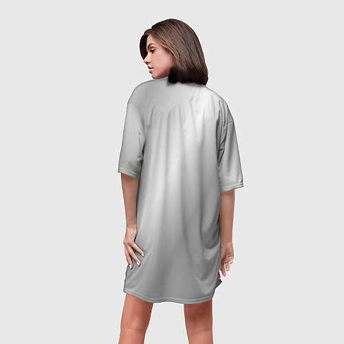 Женская длинная футболка The Platinum Collection - Skillet / 3D-принт – фото 4