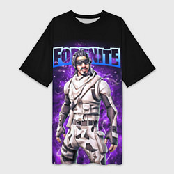 Женская длинная футболка Fortnite Absolute Zero Hero Реально кульный чувак
