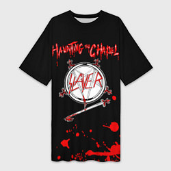 Женская длинная футболка Haunting the Chapel - Slayer