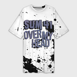 Женская длинная футболка Sum 41 Over My Head
