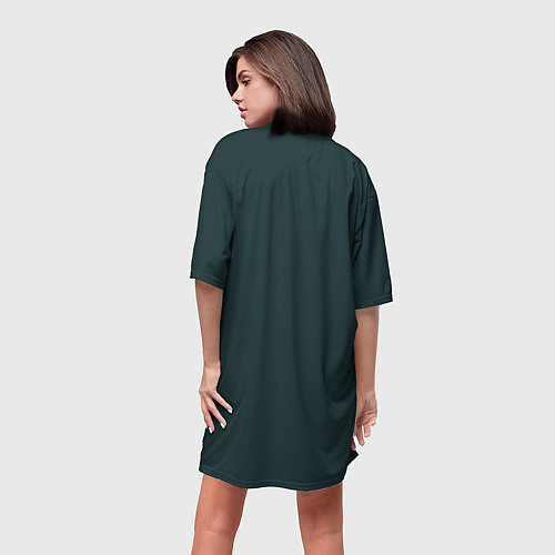 Женская длинная футболка Вегас Голден Найтс Форма / 3D-принт – фото 4