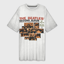 Женская длинная футболка The Beatles Second Album