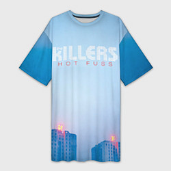 Женская длинная футболка Hot Fuss - The Killers