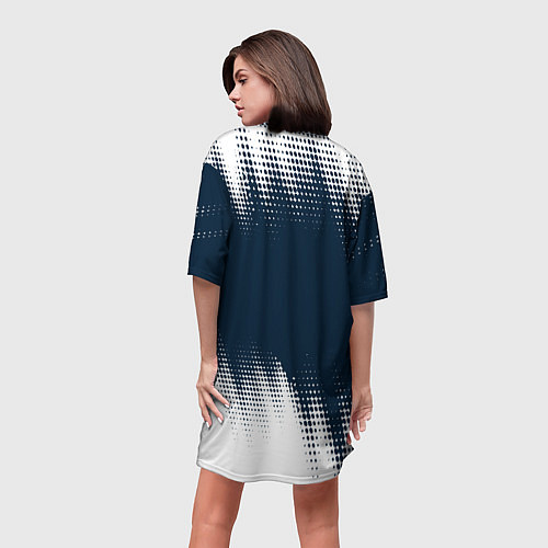 Женская длинная футболка Got7 - абстракция / 3D-принт – фото 4