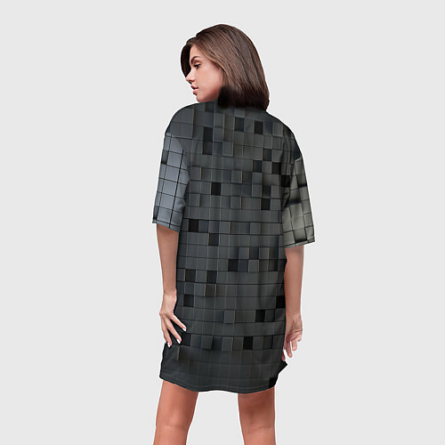 Женская длинная футболка Minecraft - character - video game / 3D-принт – фото 4