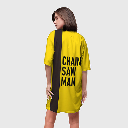 Женская длинная футболка Пауэр пародия на Убить Билла / 3D-принт – фото 4