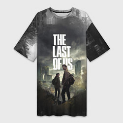 Футболка женская длинная TV series The last of us, цвет: 3D-принт